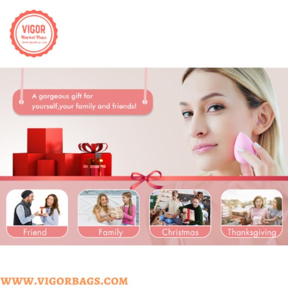 High Quality Makeup Sponge Set Makeup Sponges Blender 8pcs Set - Picture 3 of 10